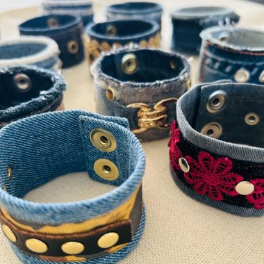 PULSERAS DE MEZCLILLA