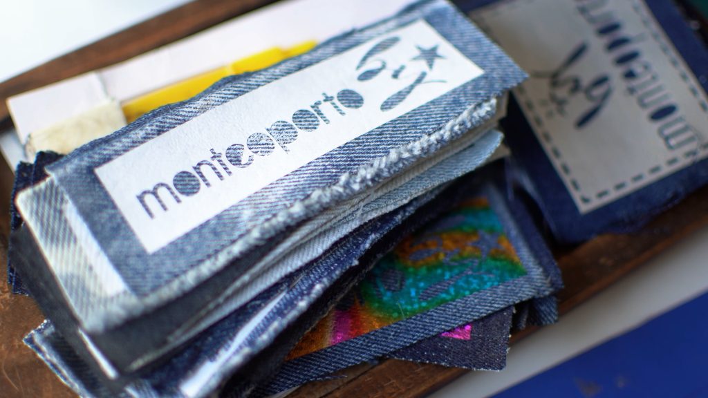 marcadores de libros hechos con jeans