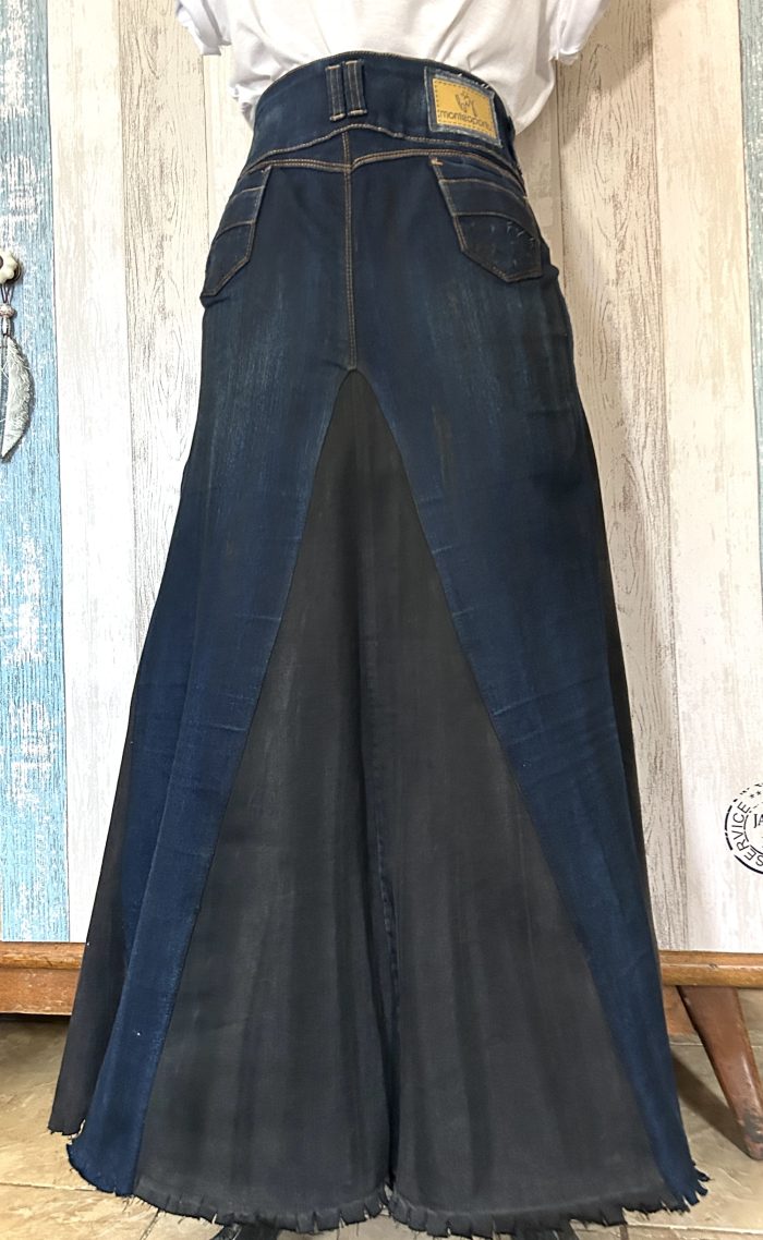 FALDA LARGA MEZCLILLA, BLUE DARK T. M/L - Imagen 4