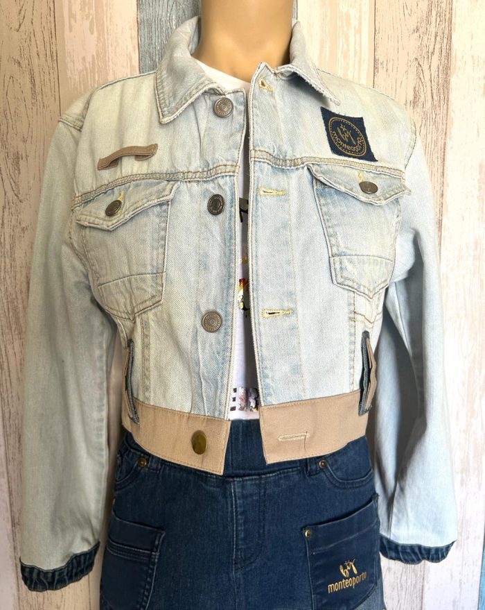 CHAQUETA CUSTOMIZADA M/LARGA MIDI T.M - Imagen 3