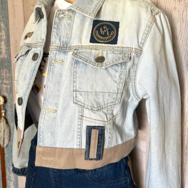 CHAQUETA CUSTOMIZADA M/LARGA MIDI T.M
