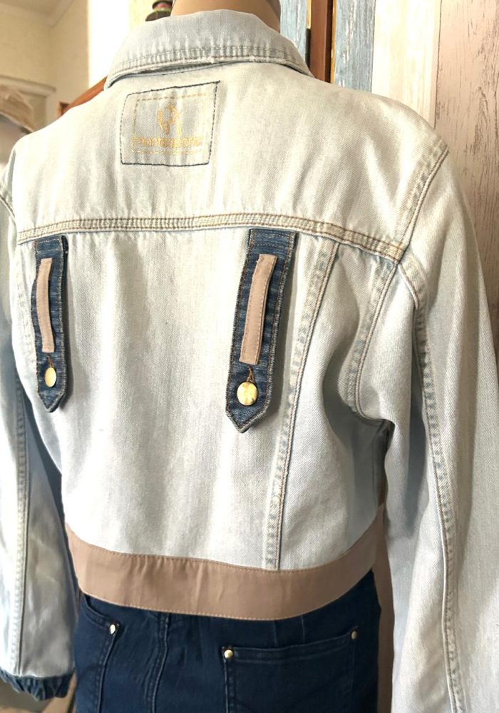 CHAQUETA CUSTOMIZADA M/LARGA MIDI T.M - Imagen 4